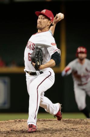 Ｄバックス平野１／３回を無失点 カージナルス戦