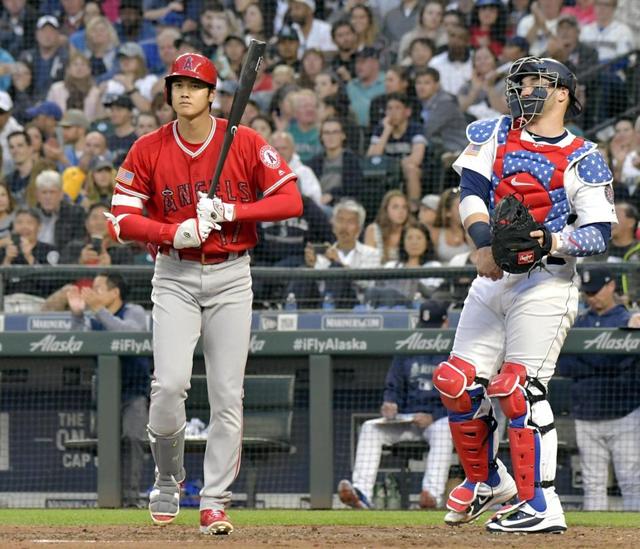 大谷翔平、１か月ぶり復帰戦は４打数無安打３三振