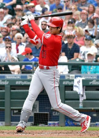 大リーグ、大谷が復帰後初安打 平野は無失点が途切れる