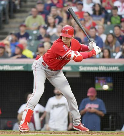 米大リーグ、大谷が無安打 前田は７敗目