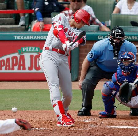 エンゼルス大谷は３打数１安打 レンジャーズ戦