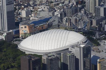 　来年３月、マリナーズ対アスレチックス戦が行われる予定の東京ドーム