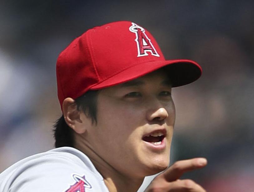 エンゼルス・大谷（提供・共同通信社）