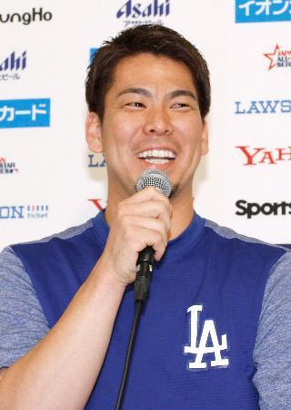 前田健太、ＭＬＢチームに合流 １３日に広島で先発