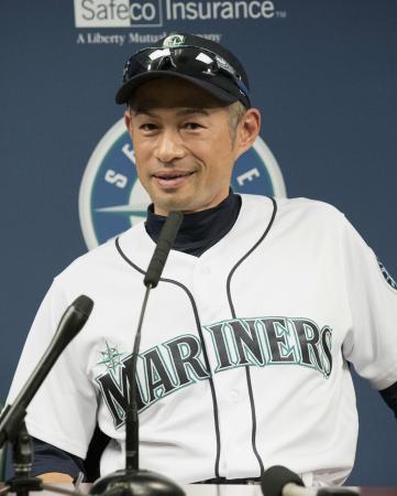 　マリナーズのイチロー外野手（共同）