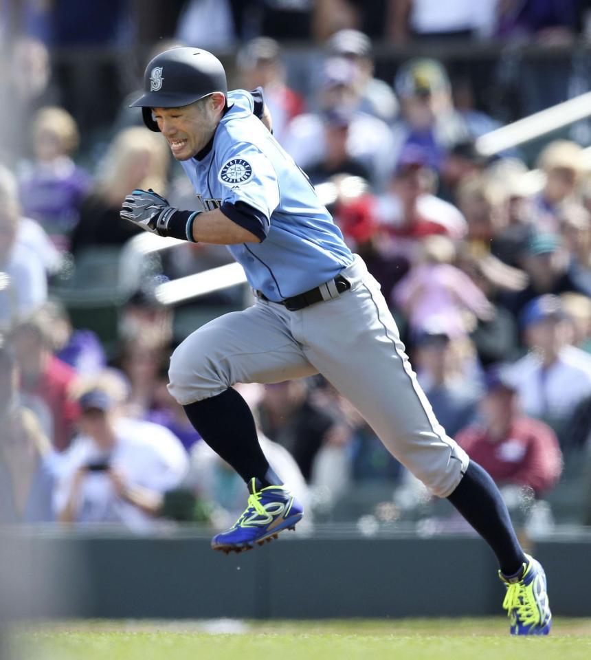 イチロー 全然進んでないです ５１４日ぶり盗塁成功も満足せず 大リーグ デイリースポーツ Online