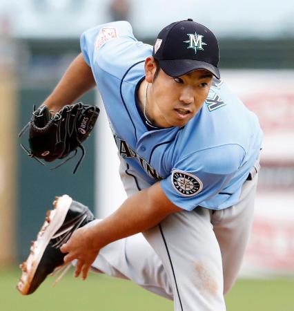 マリナーズ菊池が３回２失点 イチローは２打数無安打