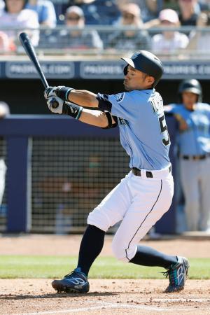 イチローは2打数無安打 インディアンス戦