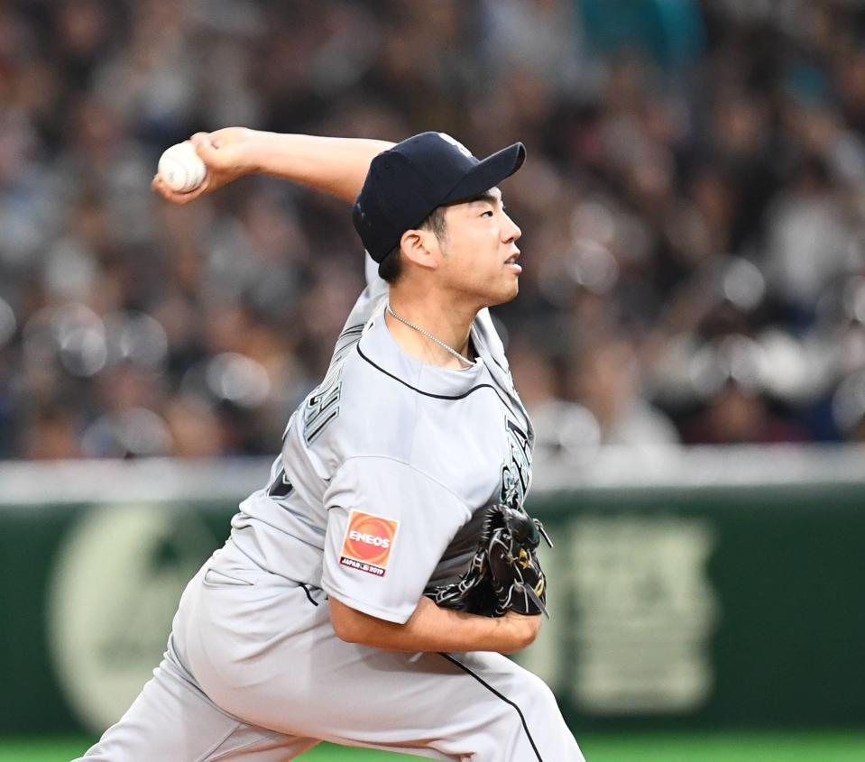 菊池雄星 凱旋登板 初回は三者凡退 大リーグ デイリースポーツ Online