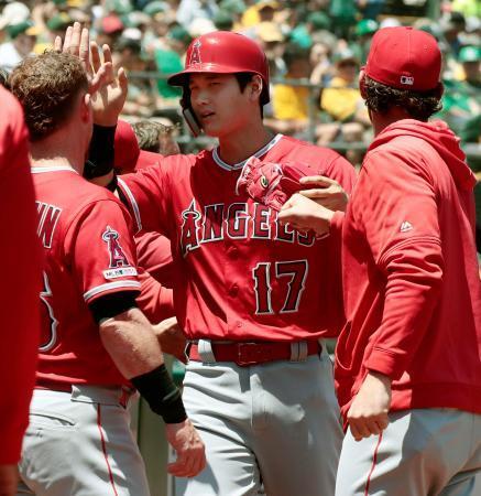 大リーグ、大谷は１安打 平野、１回無失点