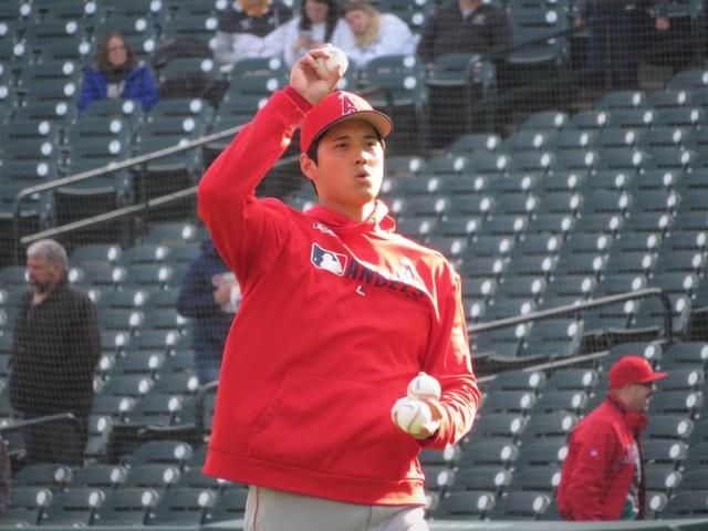 大谷、７試合ぶりスタメン外れる　球宴ファン投票は４位発進