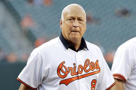 　２０１９年８月、古巣オリオールズの本拠地に姿を現したカル・リプケン氏（ＡＰ＝共同）