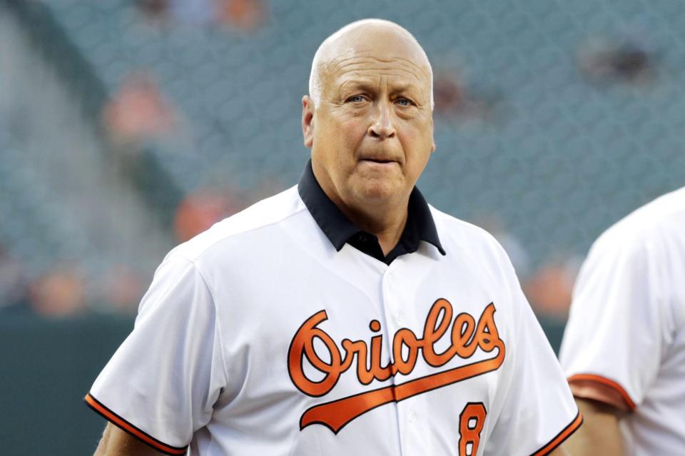 　２０１９年８月、古巣オリオールズの本拠地に姿を現したカル・リプケン氏（ＡＰ＝共同）