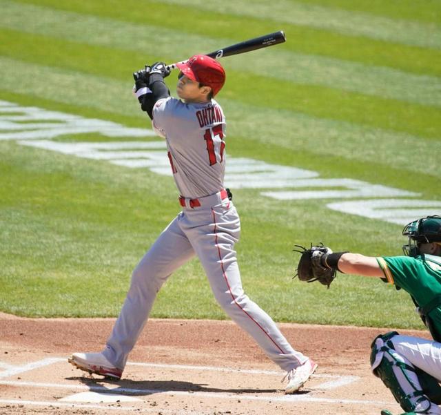 大谷翔平、メジャー初の登板翌日打者出場で３三振