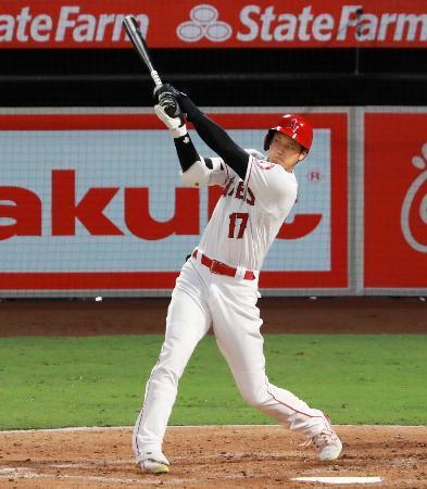 エンゼルスの大谷は４打数１安打ドジャース戦