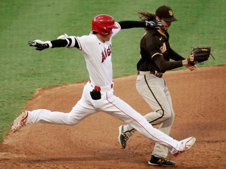 大リーグ、大谷が３打数１安打筒香、秋山は試合なし