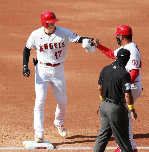 大谷　２戦連続タイムリー！酷暑のダブルヘッダー連勝で制す