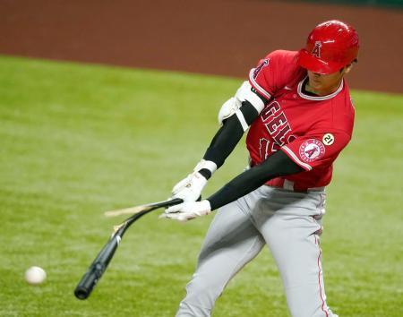 エンゼルスの大谷は４打数１安打レンジャーズ戦「５番・ＤＨ」