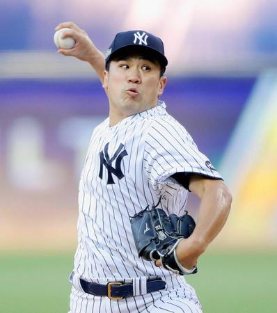 　地区シリーズ第５戦が今季最後の登板となった田中（ＭＬＢ提供・ゲッティ＝共同）