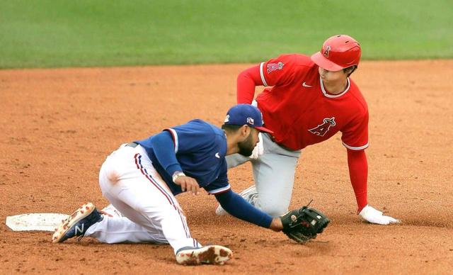 エンゼルス・大谷　１０戦連続Ｈ　打率・６００　二盗も決めた