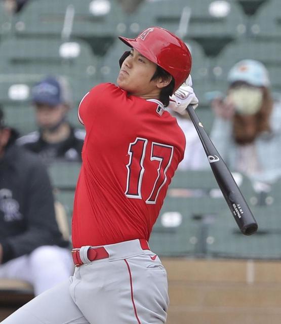 大谷　２番で出陣！メジャー開幕へ最高の状態「１戦目から活躍」