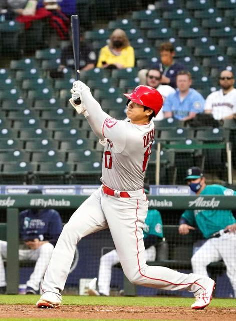 大谷“自分超え”８号！リーグ２位タイ　苦手球種を攻略、監督「とても頭がいい」