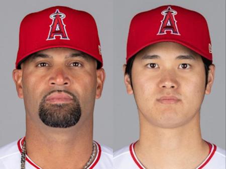 アルバート・プホルスと大谷翔平