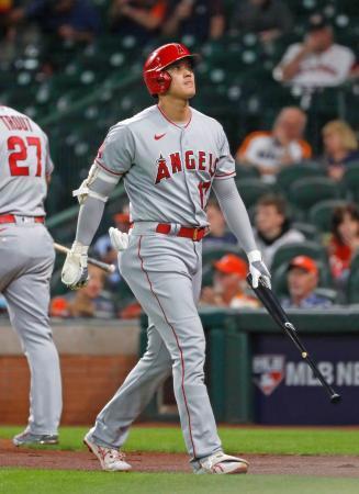 大谷は５打数無安打アストロズ戦にフル出場