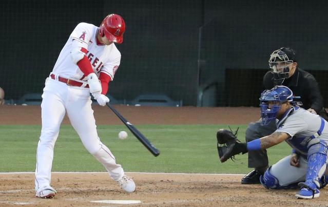 大谷　技あり先制二塁打　チーム３連勝に貢献