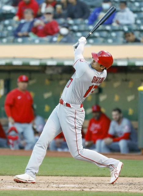 大谷翔平、５打数１安打　先発バンディ７失点炎上　逆転負け７連勝ならず