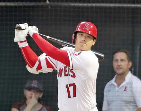 エンゼルス・大谷（提供・共同通信社）