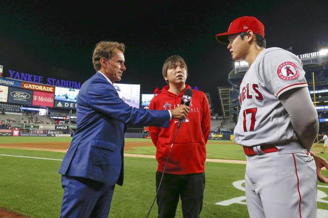 大谷翔平 結果出て良かった 先制弾で勝利に貢献 敵地でヒーローインタビュー 大リーグ デイリースポーツ Online