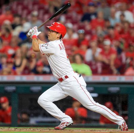 秋山は４打数２安打１打点パドレス戦