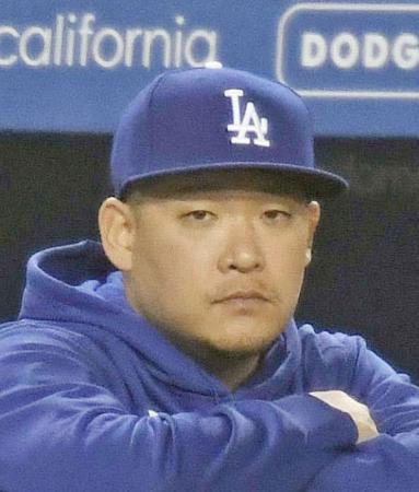 　ドジャースの筒香嘉智外野手（ゲッティ＝共同）