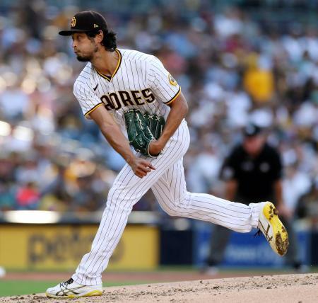 ダルビッシュ、勝敗付かず大谷は代打で三振