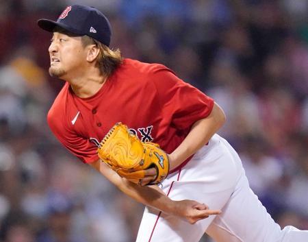 Ｒソックス沢村２／３回を無失点レイズ戦