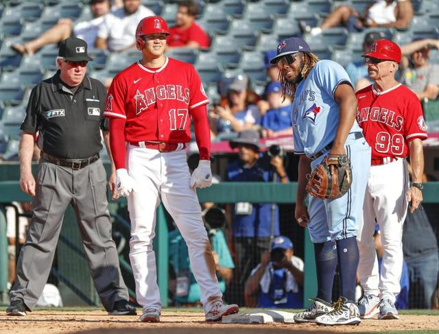 大谷　Ｗヘッダーで三塁打　１７打席ぶり快音