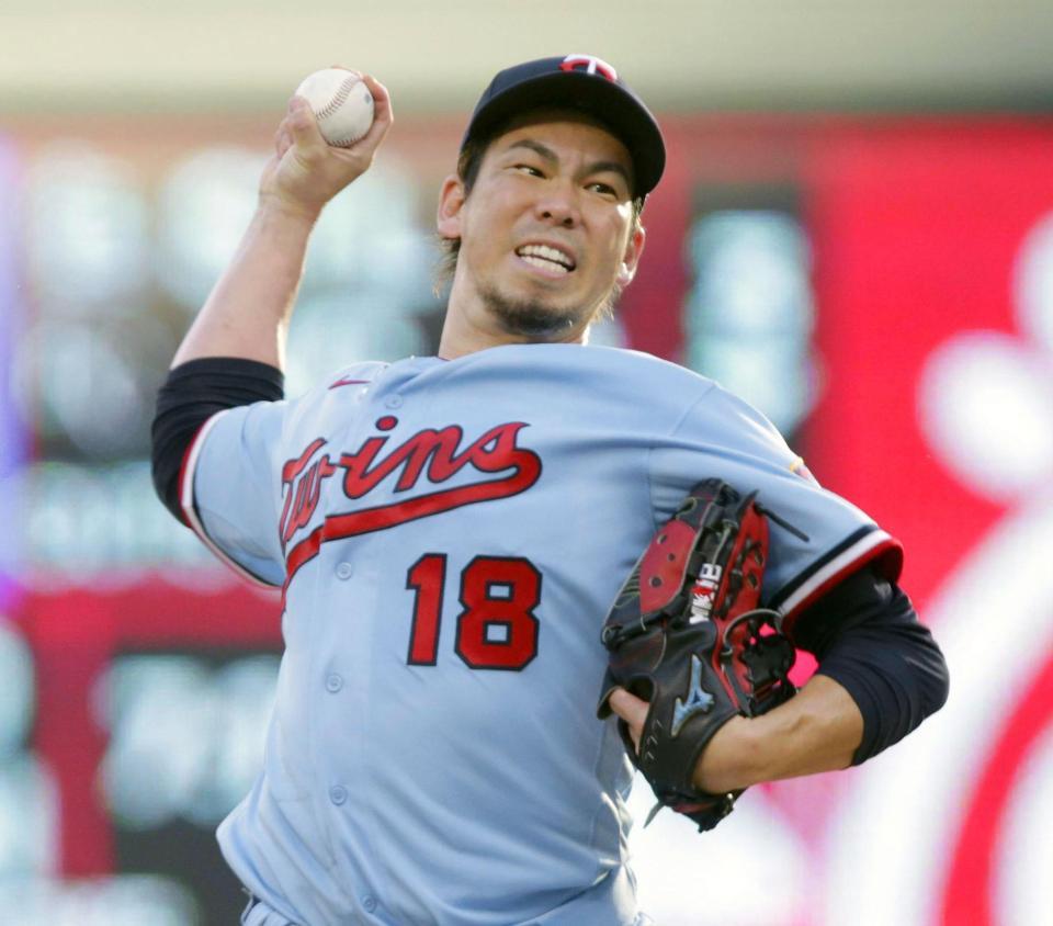 　６回無失点で６勝目を挙げた前田（ＡＰ＝共同）