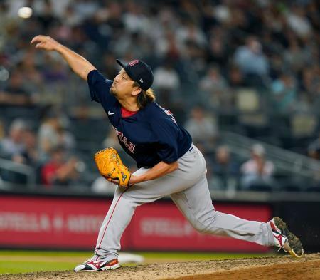 沢村、１／３回を無安打無失点ヤンキース戦、チームは敗れる