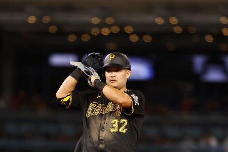 パイレーツ筒香、４打数１安打ドジャース戦、チームは４連敗