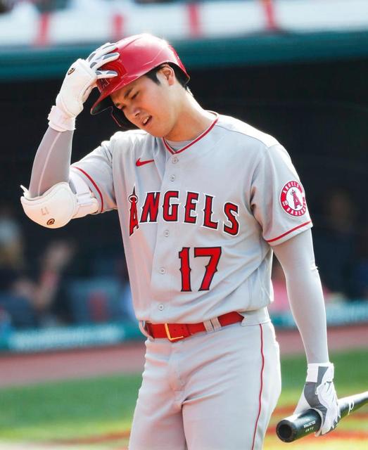 大谷、５戦ぶり無安打　１１度目３Ｋ　監督は敵軍２４歳右腕に脱帽「素晴らしかった」