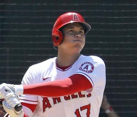 エンゼルスの大谷翔平（提供・共同通信社）