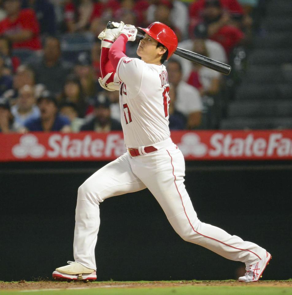 大谷翔平の 小さなジャンプ 現地アナ見逃さず 彼が小さく跳んだ時 本塁打を確信 大リーグ デイリースポーツ Online