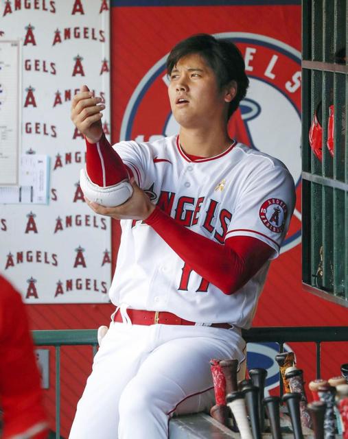 大谷、剛速球攻めに４打数無安打３三振の完敗　難敵コールに３Ｋ　チャプマンには二飛