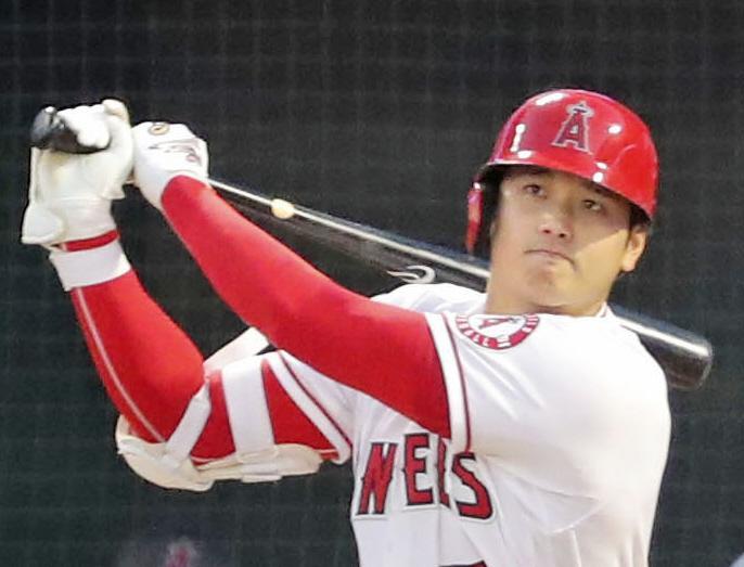 　エンゼルス・大谷（写真提供・共同通信社）