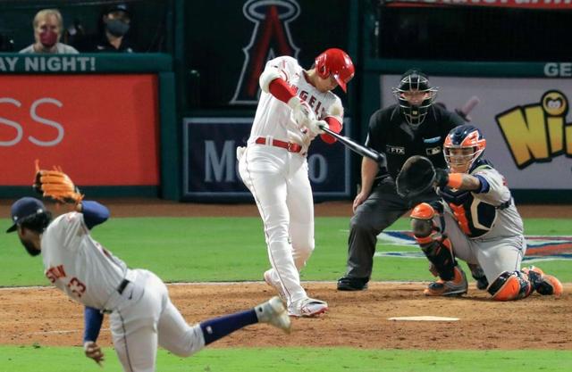 「きたああああ！」大谷、待望の４５号は確信歩き！打球見届けず　ネットも熱狂