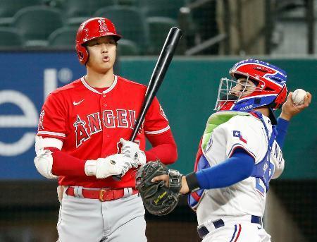 大谷、７戦連続本塁打なしトップと３本差、筒香は１安打