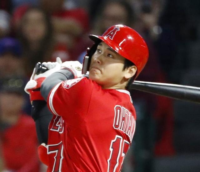 大谷翔平　第１打席は中飛　ＰＯかかるマリナーズ戦、空振りごとに沸く敵地のムード