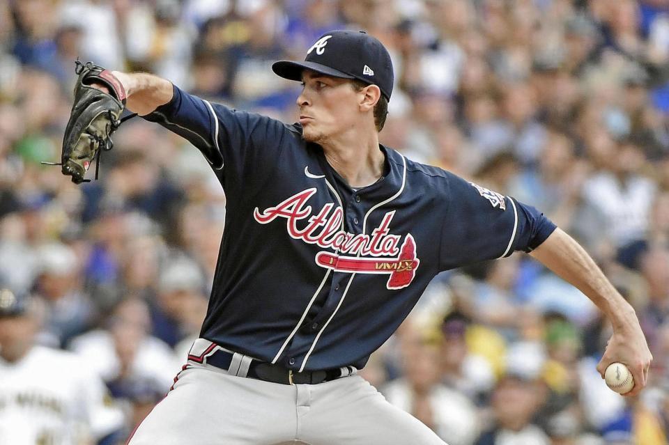 　ブルワーズ戦に先発し、好投したブレーブスのフリード＝ミルウォーキー（ＵＳＡトゥデー・ロイター＝共同）