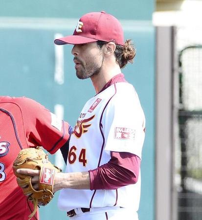 　楽天時代のミトレ＝２０１４年２月撮影